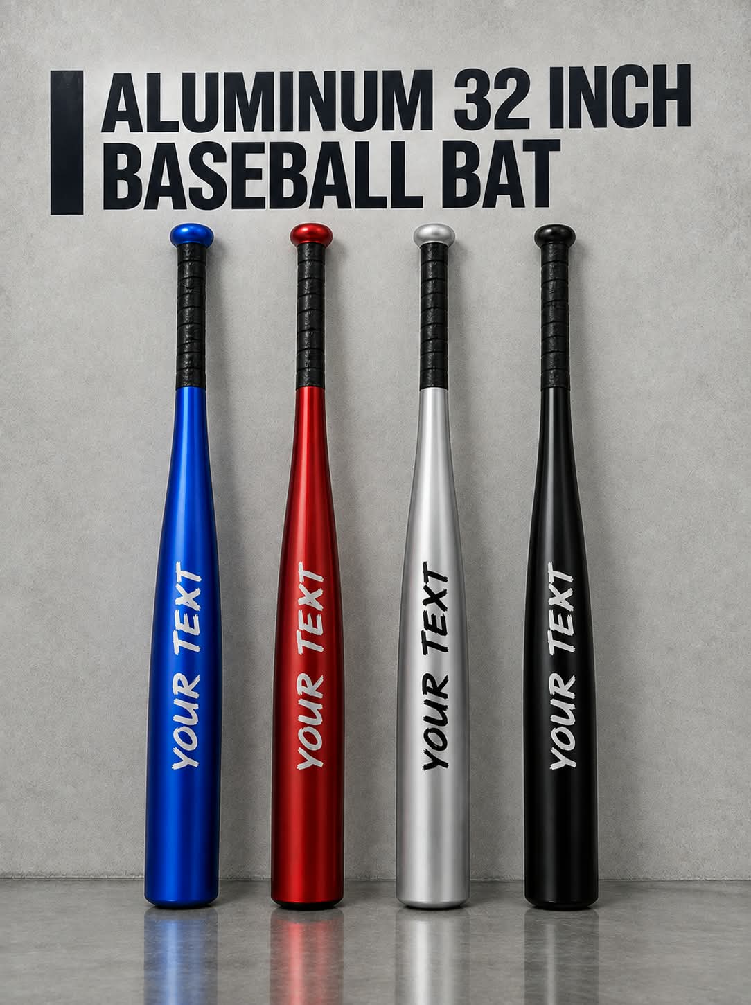 Aluminium baseball bat