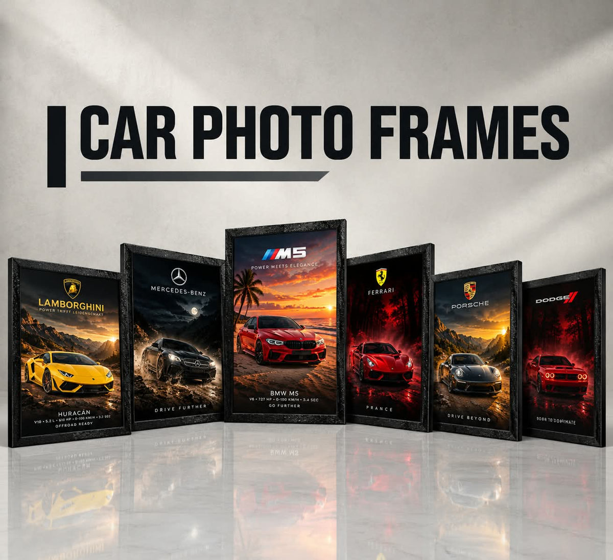 Car Photo Frames
