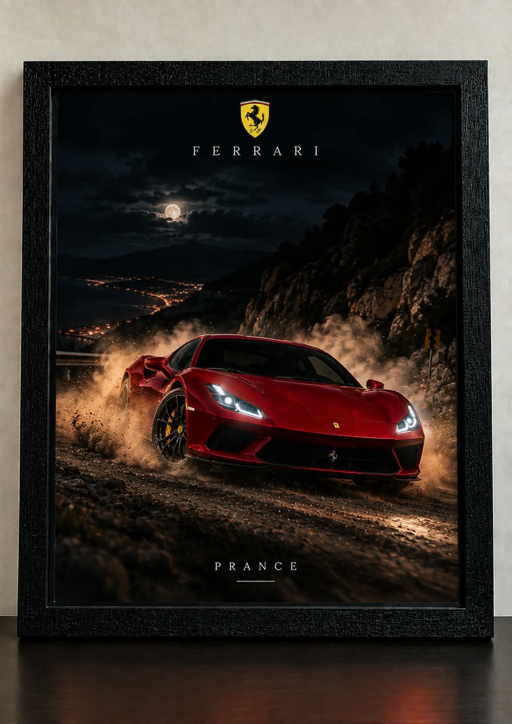 V1 Ferrari car photo frames